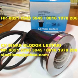 Lampu Kolam Renang Stainless Halogen 12V 50W MR16 Diameter 9CM Lampu Kolam Renang Stainless Halogen 12V 50W MR16 Diameter 9CM